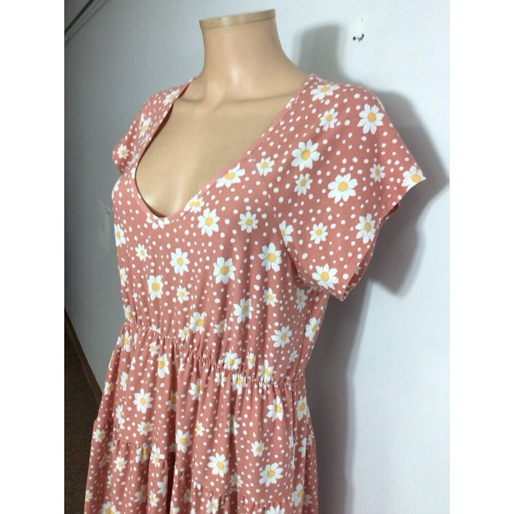 Floral Sunflower Dress Womens 2XL - Picture 3 of 11